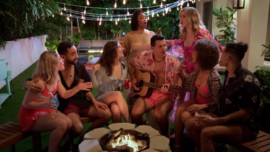 The toxins gathered around a fire pit